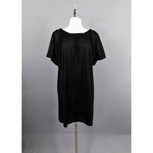 H&M Women's Boat Neck Dress, Size S, Black, 100% Polyester